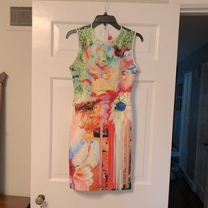 Clover Canyon fun colorful dress- worn once!